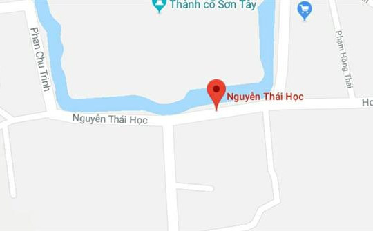 Phố Nguyễn Thái Học, thị xã Sơn Tây, Hà Nội