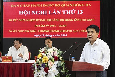 Chủ tịch UBND TP Hà Nội: Cần chế tài lập lại kỷ cương trật tự đô thị