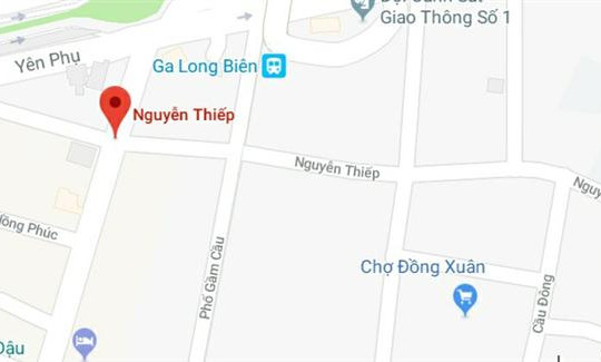 Phố Nguyễn Thiếp, quận Hoàn Kiếm, Hà Nội
