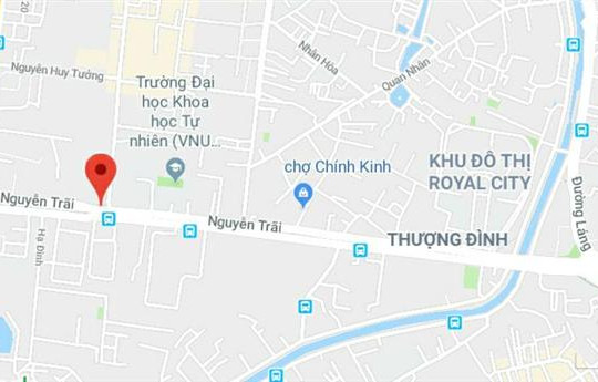 Đường Nguyễn Trãi, thuộc quận Đống Đa và quận Thanh Xuân, Hà Nội