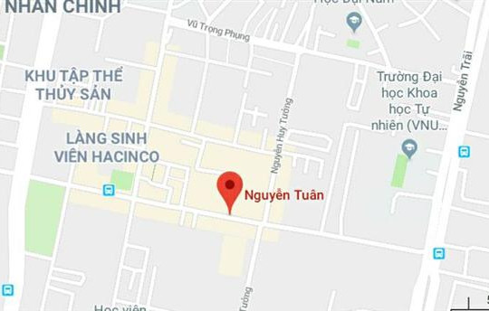 Đường Nguyễn Tuân, quận Thanh Xuân, Hà Nội