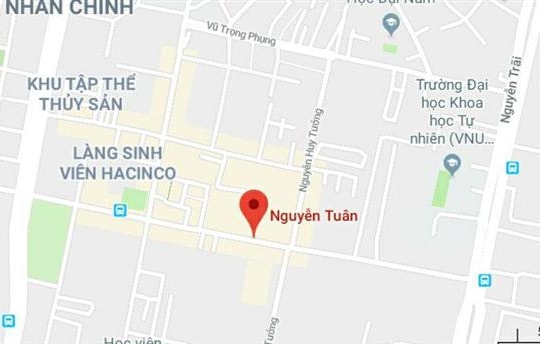 Đường Nguyễn Tuân, quận Thanh Xuân, Hà Nội