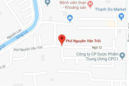 Phố Nguyễn Văn Trỗi, quận Thanh Xuân, Hà Nội