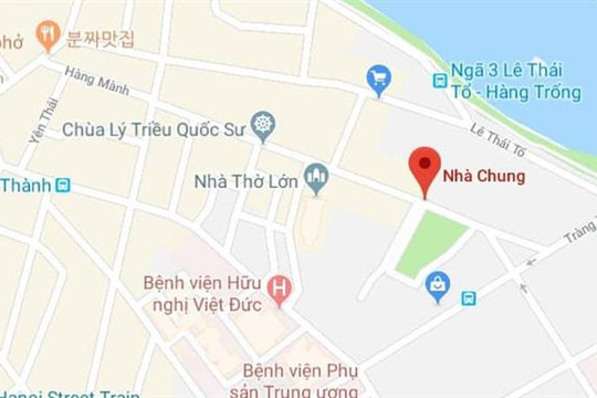 Phố Nhà Chung, quận Hoàn Kiếm, Hà Nội