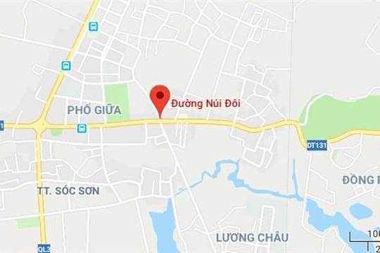 Đường Núi Đôi, huyện Sóc Sơn, Hà Nội