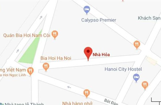 Phố Nhà Hỏa, quận Hoàn Kiếm, Hà Nội