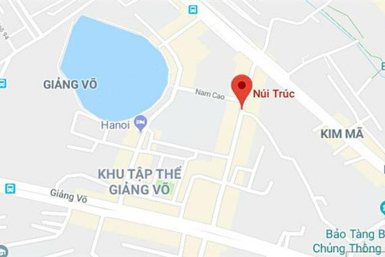 Phố Núi Trúc, quận Ba Đình, Hà Nội