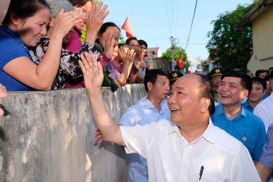 Thủ tướng Nguyễn Xuân Phúc lần thứ ba đối thoại với công nhân
