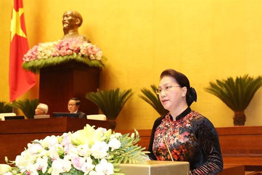 Toàn văn phát biểu khai mạc kỳ họp thứ năm Quốc hội khóa XIV của Chủ tịch Quốc hội Nguyễn Thị Kim Ngân