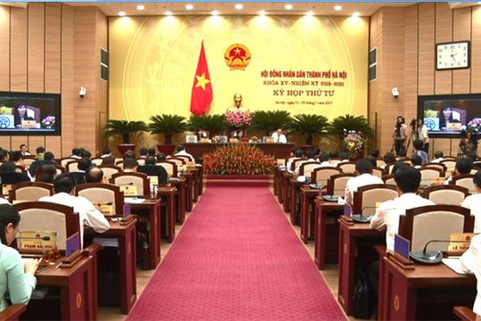 Kỳ họp thứ sáu, HĐND TP Hà Nội dự kiến xem xét, thông qua 8 nghị quyết chuyên đề