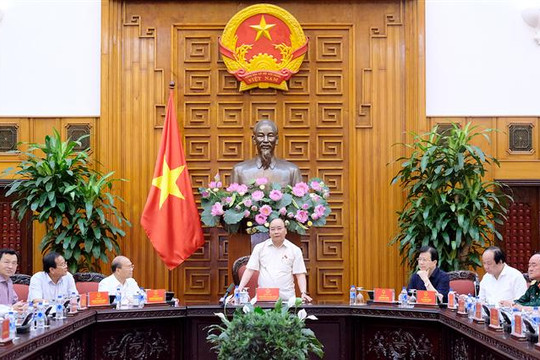 Thủ tướng làm việc với lãnh đạo tỉnh Bình Thuận