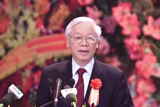 Toàn văn phát biểu của Tổng Bí thư tại Lễ kỷ niệm 70 năm Ngày Chủ tịch Hồ Chí Minh ra Lời kêu gọi thi đua ái quốc
