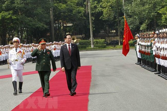 Bộ trưởng Bộ Quốc phòng Hàn Quốc thăm chính thức Việt Nam