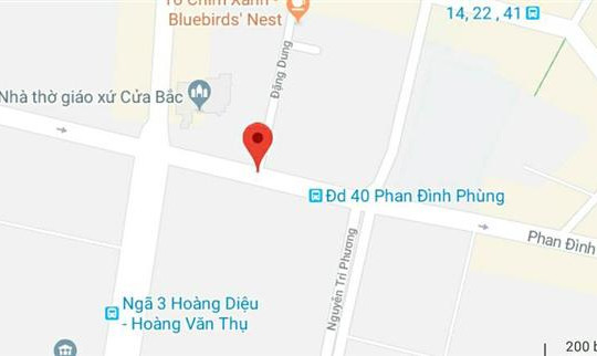 Phố Phan Đình Phùng, quận Ba Đình, Hà Nội