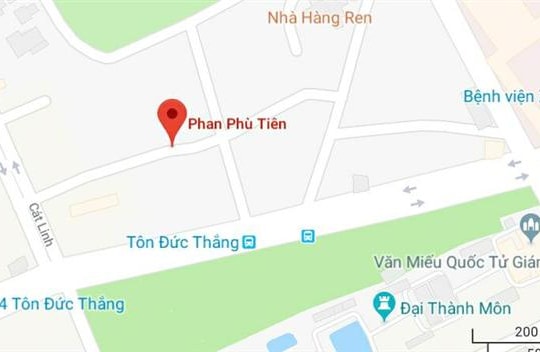 Phố Phan Phù Tiên, quận Ba Đình, Hà Nội