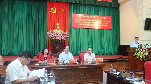 Lãnh đạo TP Hà Nội gặp mặt lãnh đạo, phóng viên các cơ quan báo chí