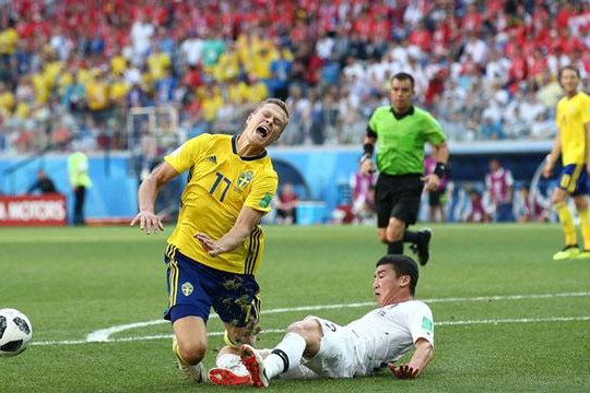 Thụy Điển 1-0 Hàn Quốc: VAR mang lại chiến thắng cho Thụy Điển