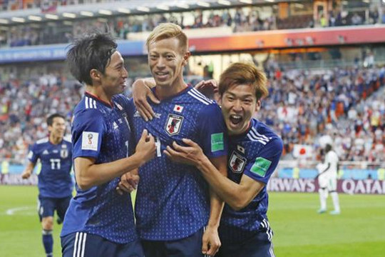 World Cup 2018: Nhật Bản sẽ đại diện bóng đá Châu Á tại vòng 1/8?