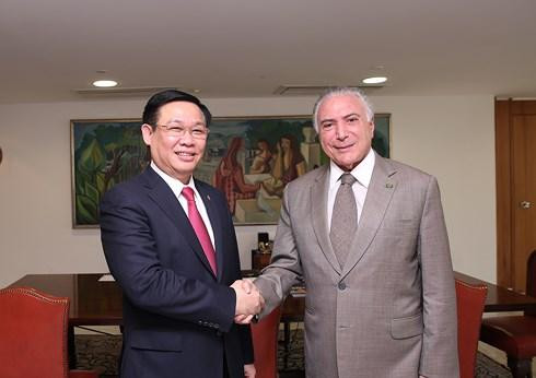 Phát triển hơn nữa quan hệ Đối tác Toàn diện Việt Nam - Brazil