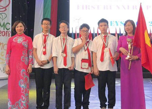 Học sinh Hà Nội đoạt 5 Huy chương vàng toán học trẻ quốc tế