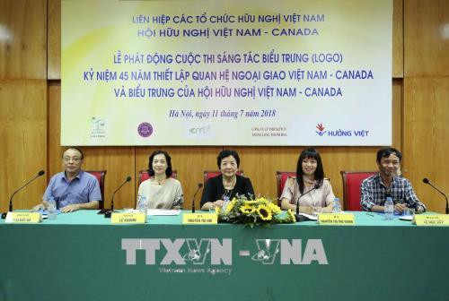 Phát động cuộc thi sáng tác biểu trưng kỷ niệm 45 năm Ngày thiết lập quan hệ ngoại giao Việt Nam - Canada