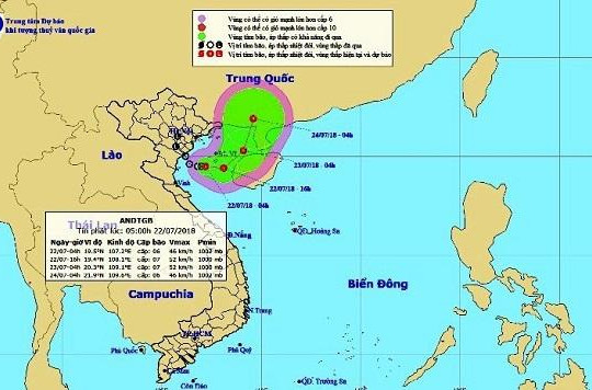 Biển Đông hiện đang xuất hiện 2 áp thấp nhiệt đới, cần đề phòng lũ quét, ngập úng