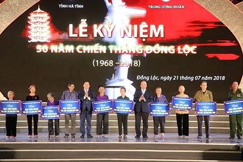 Phát biểu của Thủ tướng tại lễ kỷ niệm 50 năm Chiến thắng Đồng Lộc