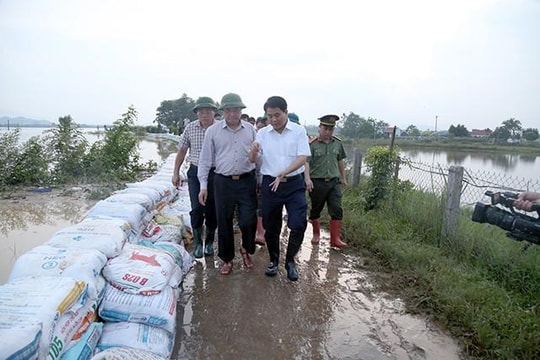 Chương Mỹ đã cơ bản bảo đảm an toàn hệ thống đê, đập chứa nước