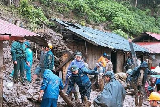 6 người tử vong, 5 người mất tích vì sạt lở đất ở Lai Châu