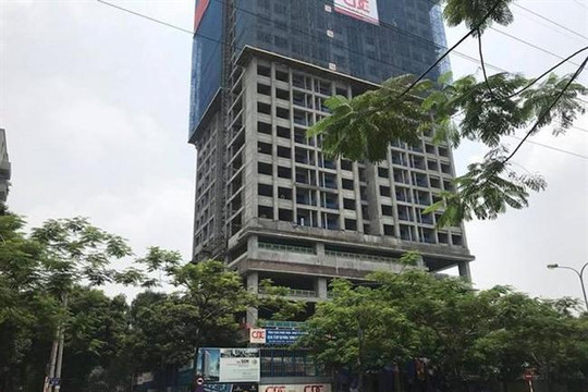 Giàn cẩu công trình 36 tầng đổ sập ở Hà Nội