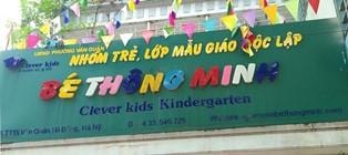 số 6 TT15, Văn Quán, Hà Đông, Hà Nội: Nhóm trẻ,lớp mẫu độc lập BÉ THÔNG MINH