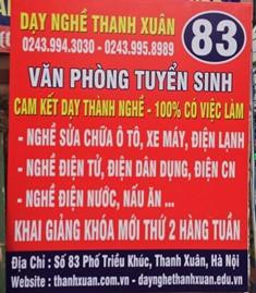 số 83, Triều Khúc, Thanh Xuân, Hà Nội: Dạy nghề Thanh Xuân