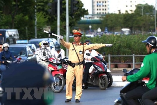 Bộ Công an mở đợt cao điểm bảo đảm trật tự giao thông dịp Quốc khánh