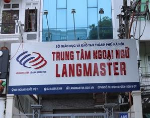 485 Hoàng Quốc Việt, Cầu Giấy, Hà Nội: Trung tâm ngoại ngữ Langmaster