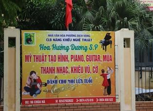 96 Phố Chùa Hà, Cầu Giấy, Hà Nội: Câu lạc bộ năng khiếu nghệ thuật