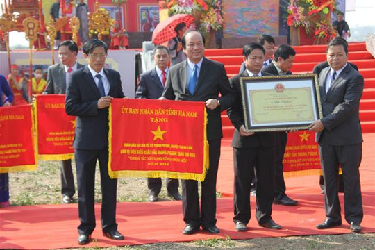 Công nhận huyện Kim Bảng (Hà Nam) đạt chuẩn nông thôn mới