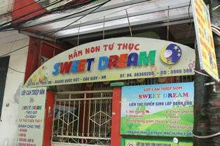 Số 35 ngõ 106 Hoàng Quốc Việt, Cầu Giấy, Hà Nội: Trường mầm non tư thục Sweet dream