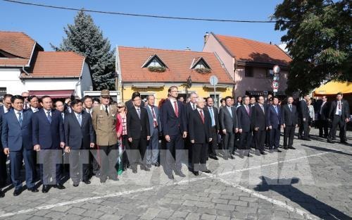 Tổng Bí thư Nguyễn Phú Trọng thăm thành phố Szentendre của Hungary