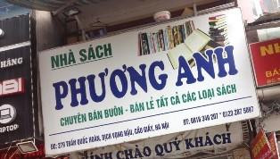 279 Trần Quốc Hoàn, Cầu Giấy, Hà Nội: Nhà sách Phương Anh