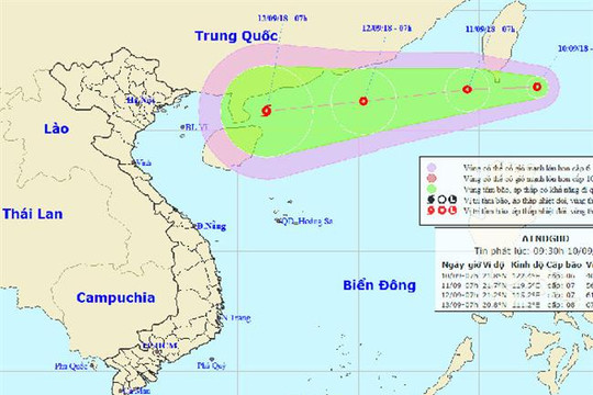 Một áp thấp nhiệt đới và siêu bão sẽ ảnh hưởng đến Biển Đông