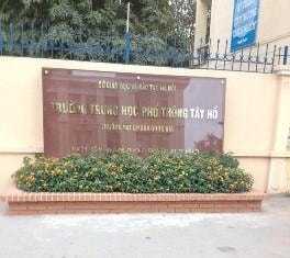 41 Phú Thượng, Tây Hồ, Hà Nội: Trường THPT Tây Hồ