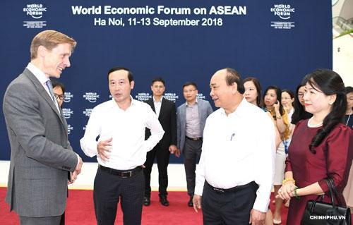Hội nghị WEF ASEAN 2018 - Chung tay xây dựng Cộng đồng ASEAN trong thời kỳ Cách mạng công nghiệp 4.0