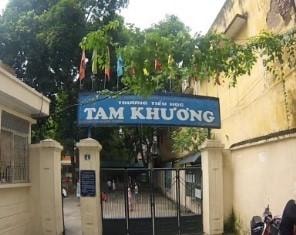 Số 4 Ngõ 149 Khương Thượng, Đống Đa, Hà Nội: Trường Tiểu học Tam Khương