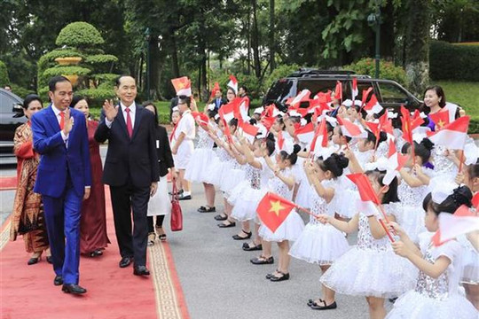 Tổng thống Indonesia kết thúc tốt đẹp chuyến thăm cấp Nhà nước Việt Nam