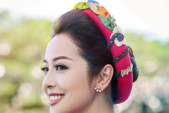 Jennifer Phạm “cầm cân nảy mực” tại Hoa hậu Bản sắc Việt Toàn cầu 2018