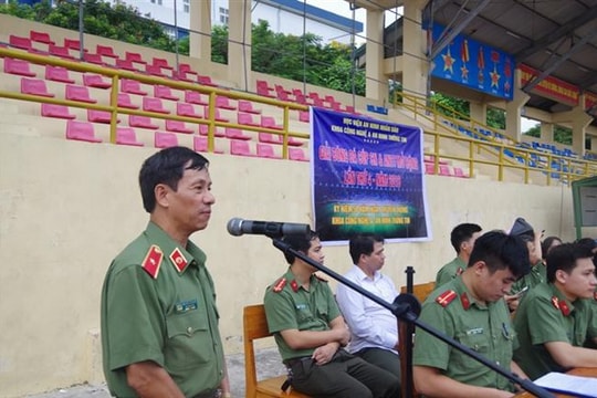 Khai mạc giải bóng đá “CN&ANTT mở rộng” -  lần thứ 4, năm học 2018 - 2019