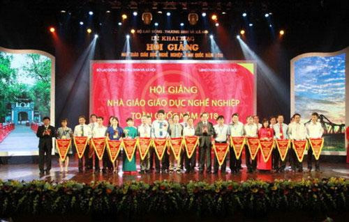 Hà Nội xuất sắc giành giải Nhất toàn đoàn Hội giảng Nhà giáo giáo dục nghề nghiệp toàn quốc