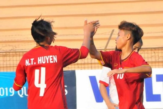 U16 nữ Việt Nam nối dài mạch thắng tại vòng loại U16 châu Á