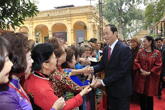 Chủ tịch nước Trần Đại Quang suốt đời phục vụ Tổ quốc, phục vụ nhân dân