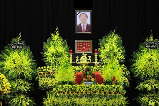 Sáng nay, tổ chức trọng thể lễ viếng Chủ tịch nước Trần Đại Quang